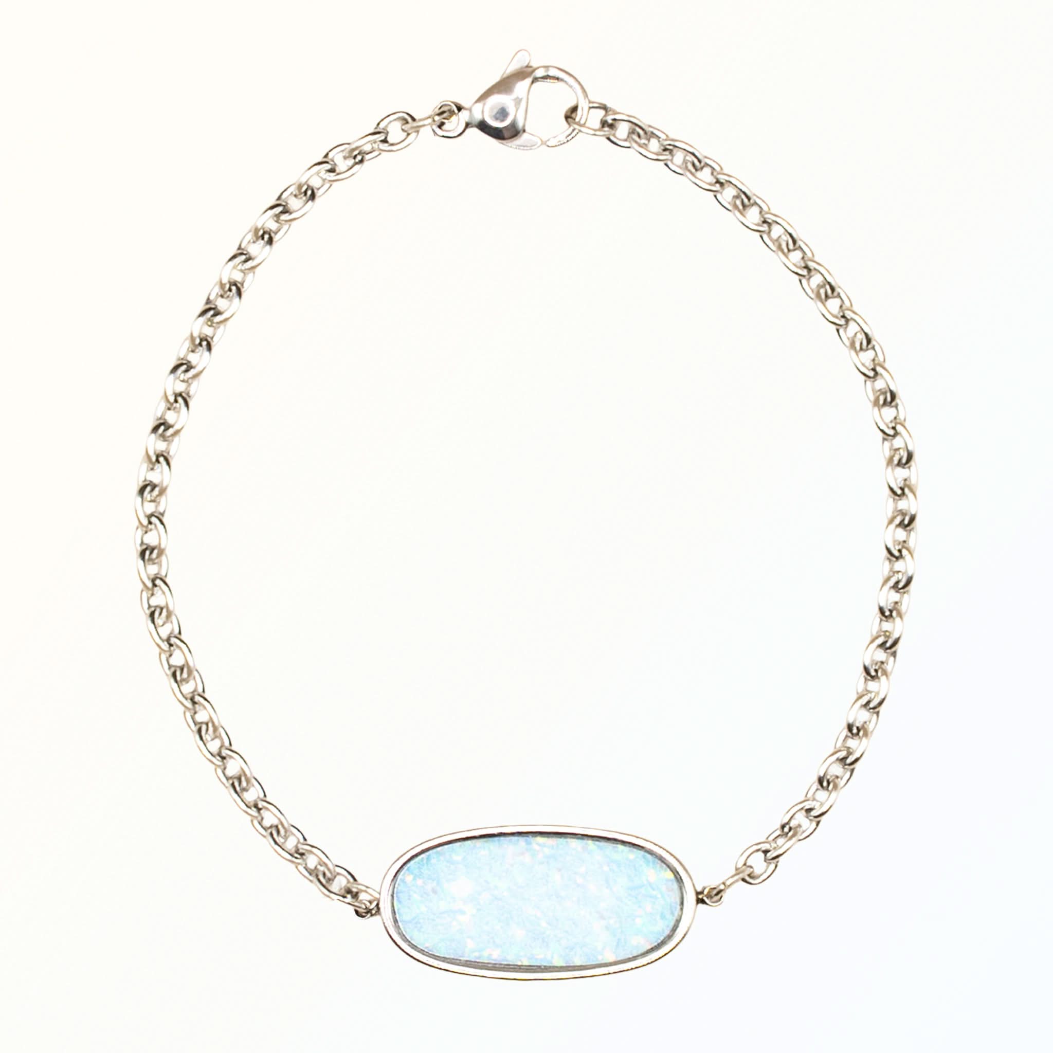 Opal Smart Bracelet in Silver