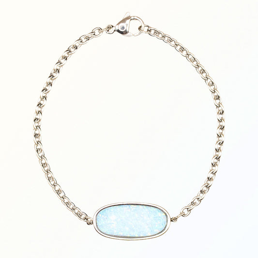 Opal Smart Bracelet in Silver